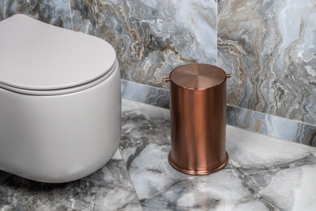 Ведро для мусора с вращающейся крышкой Copper Brushed Ведро для мусора с вращающейся крышкой Copper Brushed