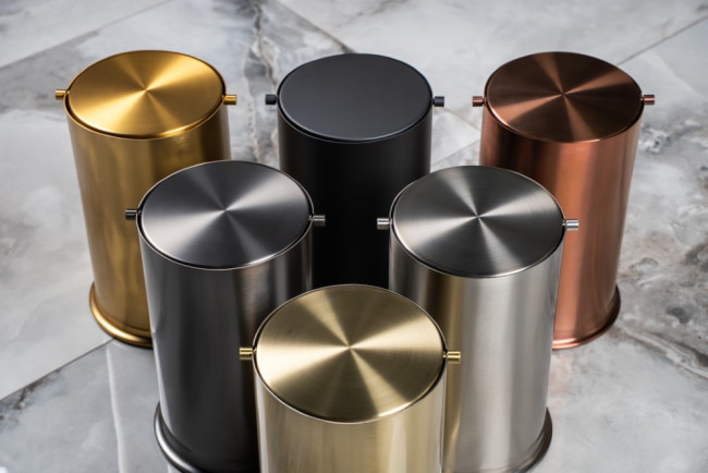 Ведро для мусора с вращающейся крышкой Copper Brushed Ведро для мусора с вращающейся крышкой Copper Brushed