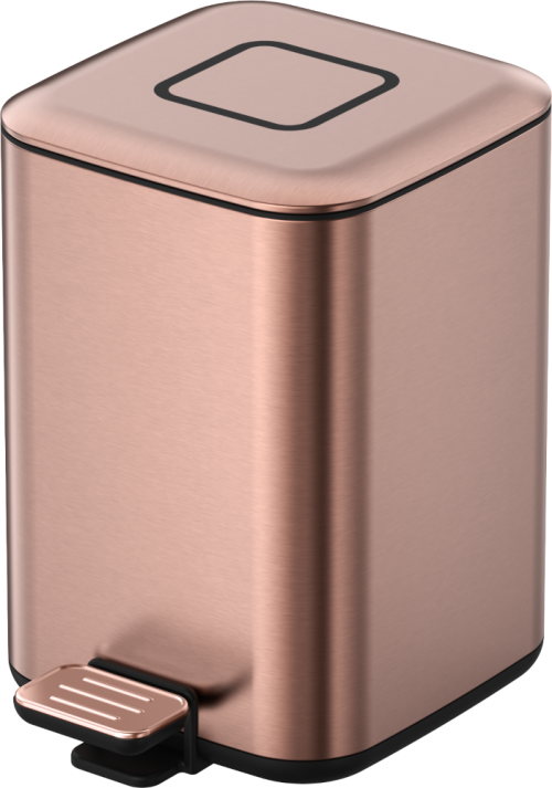 Ведро квадратное COPPER BRUSHED