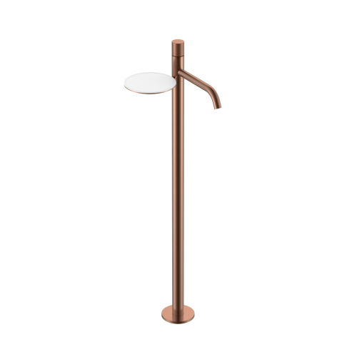 Смеситель STICK напольный для умыв CB (брашированная медь)