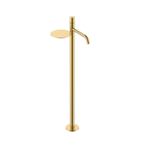 Смеситель STICK напольный для умыв MG (золото-матовый)