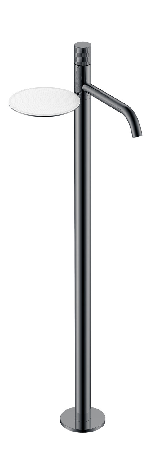 Смеситель STICK напольный для умыв SGM (графит глянец)