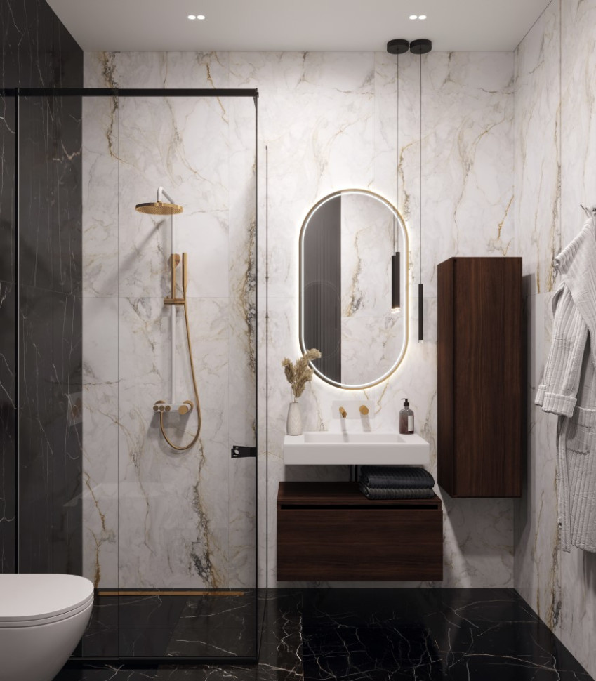 Столешница моноблок FLAT ST 70см (704*452*100)