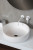 Раковина LV204 Corian white 41,5*14см
