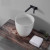 Раковина чаша круглая Corian белая d39 h40