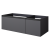 QUATRO 2 120см (80+40) тумба ANTHRACITE профиль ANTHRACITE с подсветкой