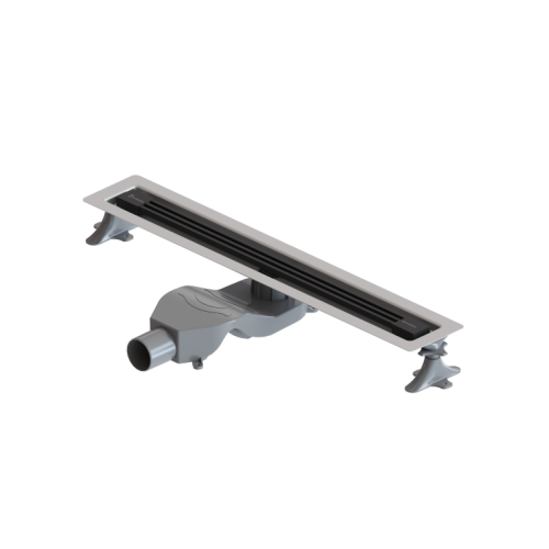 Душевой лоток B&T INFINITY 60см , нерж.сталь ЧЕРНЫЙ
