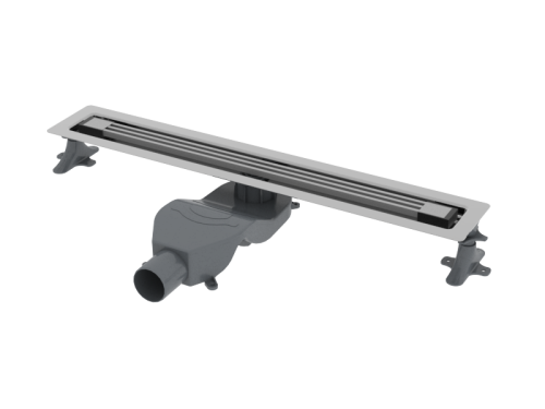Душевой лоток B&T INFINITY 80см , нерж.сталь ХРОМ (Satin)