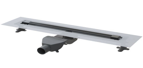 Душевой лоток B&T INFINITY 80см , нерж.сталь GUN METAL