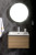 Тумба без раковины Vallessi 60*46см LIGHT OAK, 1 полка