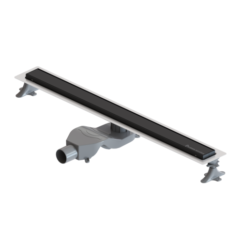 Душевой лоток Premium Linear 80см , нерж.сталь ЧЕРНЫЙ