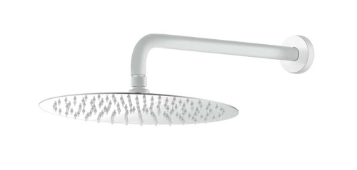 Верхний душ с кронштейном UNO 30cm латунь 422-TOP-MW