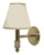 Бра BOHEME MURANO BRONZE, белое