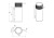 Диспенсер настенный металл цвет BLACK