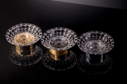 Мыльница ЗОЛОТО Crystal Luxury Options