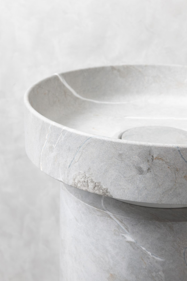 Раковина накладная SOLE Corian 400*130