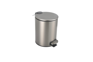 Ведро с педалью GUN METAL