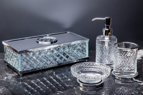 Салфетница ХРОМ Crystal Luxury Options