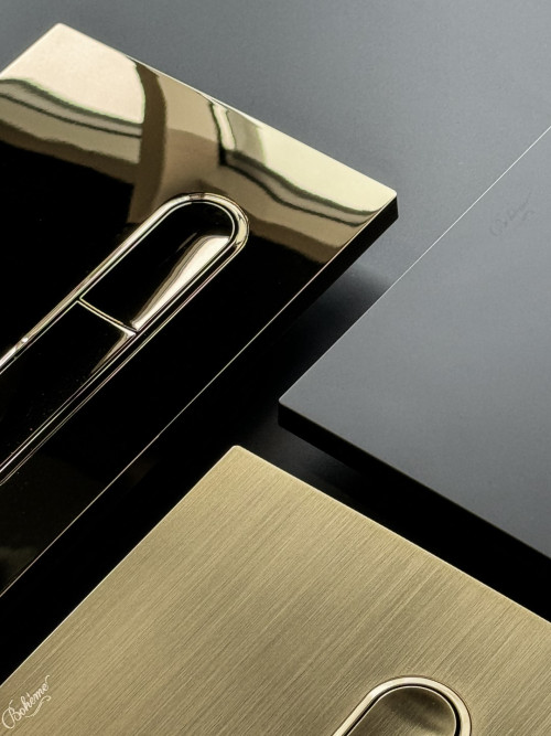 Кнопка для инсталляции, пластик для инсталляций Geberit G (золото)